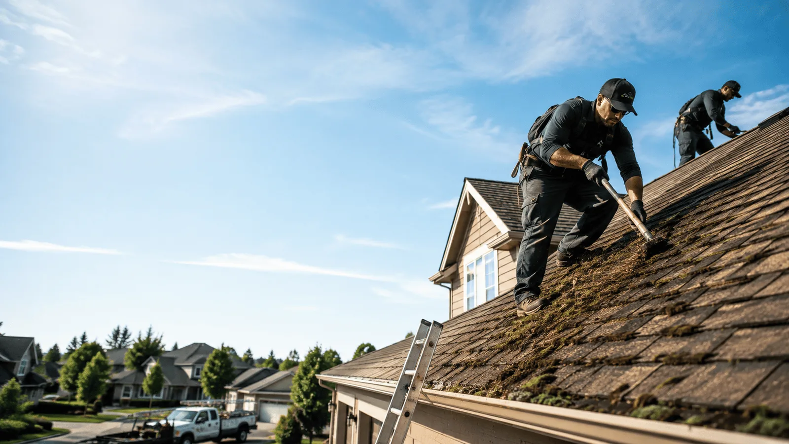 Roof Moss Removal in Chalmers, IN near me